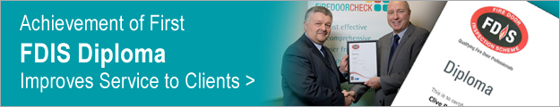 The Checkmate Challenge, to detect the number of defects built into our sample fire door - click for full details > Achievement of first FDIS Diploma improves service to clients >